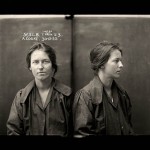 Alice Adeline Cooke, in her mugshot, after being convicted of bigamy and theft. Nice!