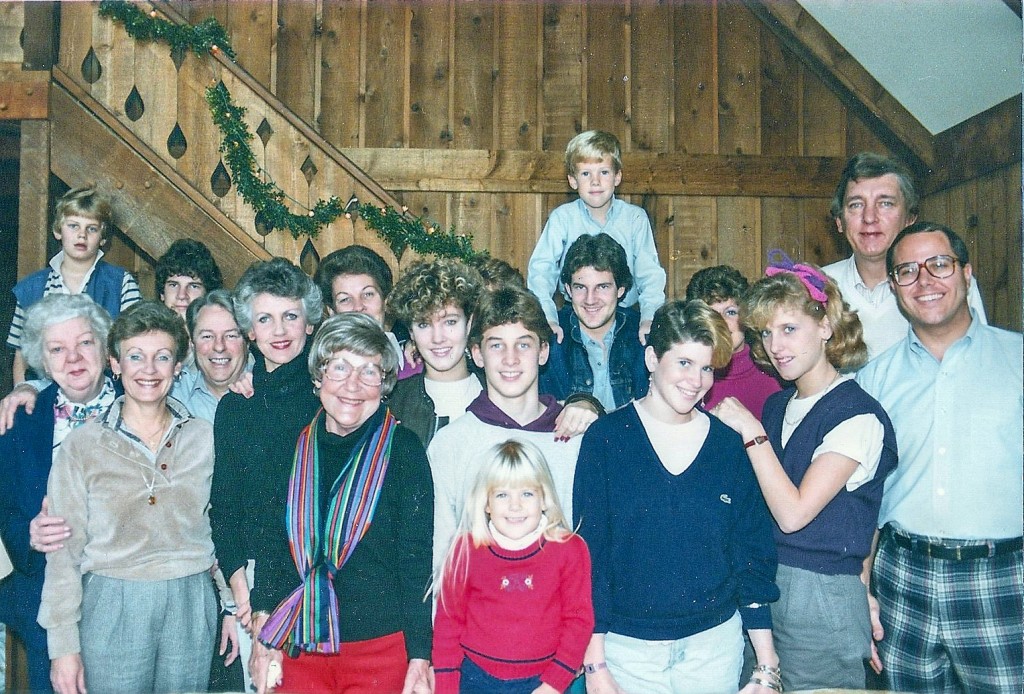 Oh, what a beautiful family of the 1980's. Can you pick out the currently divorced, deceased, born-again, estranged, and disaffected?